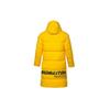 Li Ning Sports Warm Windproof Down Jacket Men outerwear Yellow AYMQ135-3