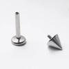 10pcs Implant Grade F136 Titanium Gothic Spike Labret Tragus Helix Bar Lip Bar Rings Stud Cartilage Ear Piercings Body Jewelry