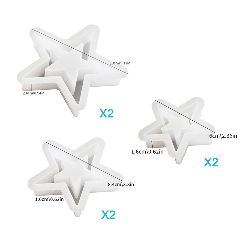For Cake Decorating Cake Decorating Star Baking Molds Home Baking As Shown Versatile Baking Molds For Crafts Baking Tools
