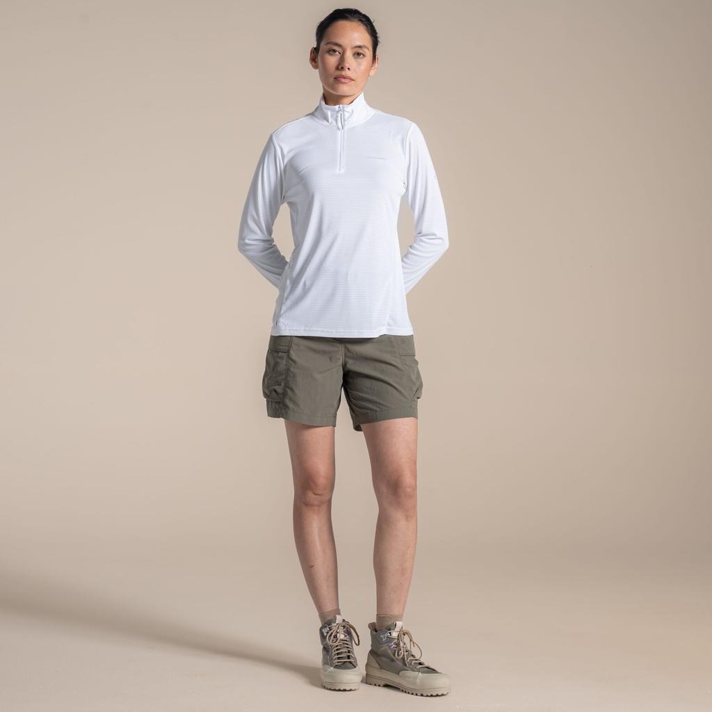CRAGHOPPERS Womens/Ladies Nosilife Half Zip Top
