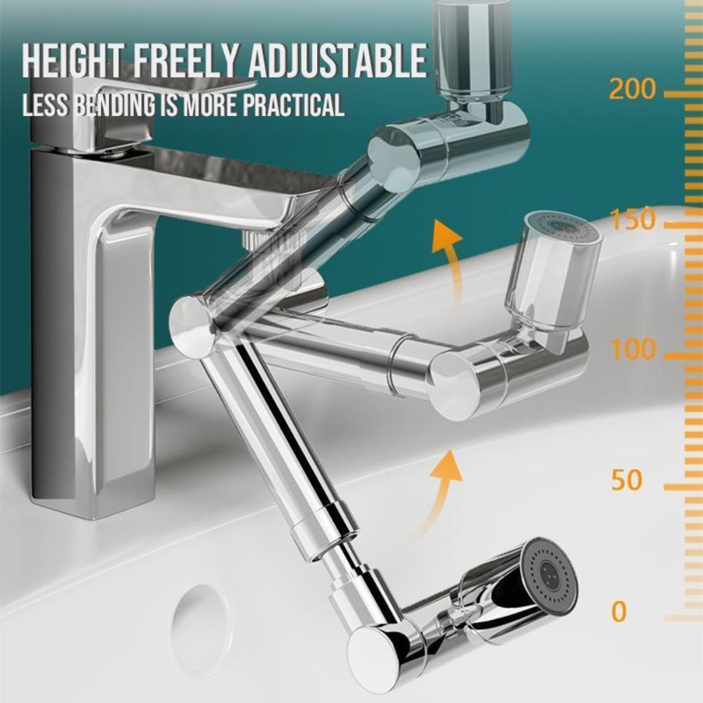 Scalable Tap Splash-proof Bubbler Rotatable Faucet Filter Universal 1440° Faucet Aerator