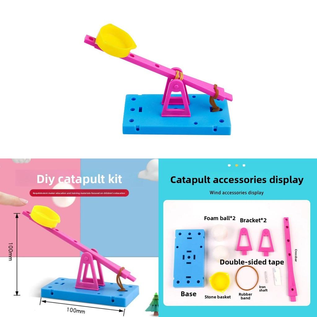 Stem Science Experiment Kit For Kids With Diy Catapult Materials For Educational Projects