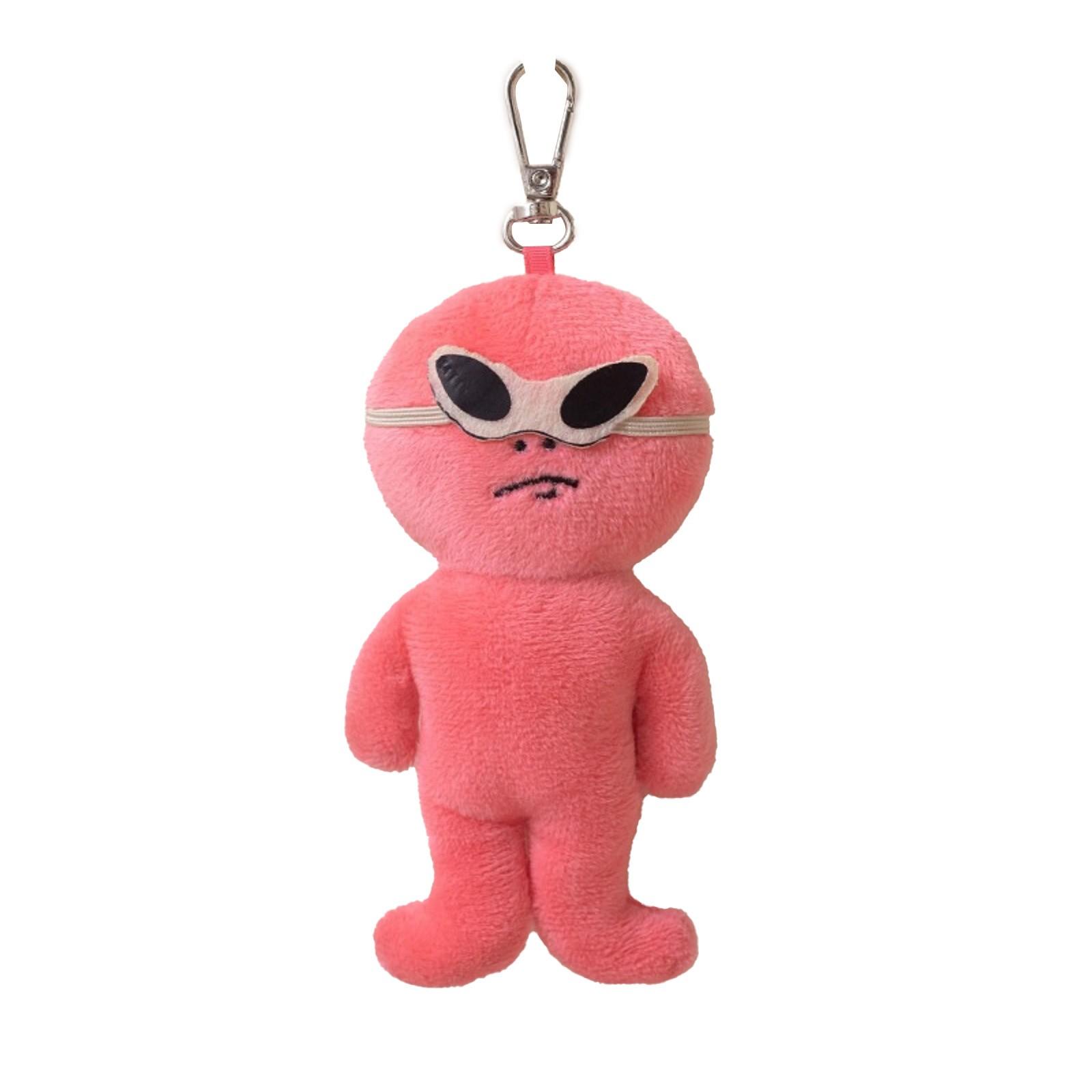 

Funny Double-sided Alien Pendant Plush Toy Doll One Size рожевий