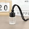 1Pcs Small Round Cap Empty Pendant Ornament Car Essential Oil Diffuser Fragrance Air Freshener Scent Perfume Bottle