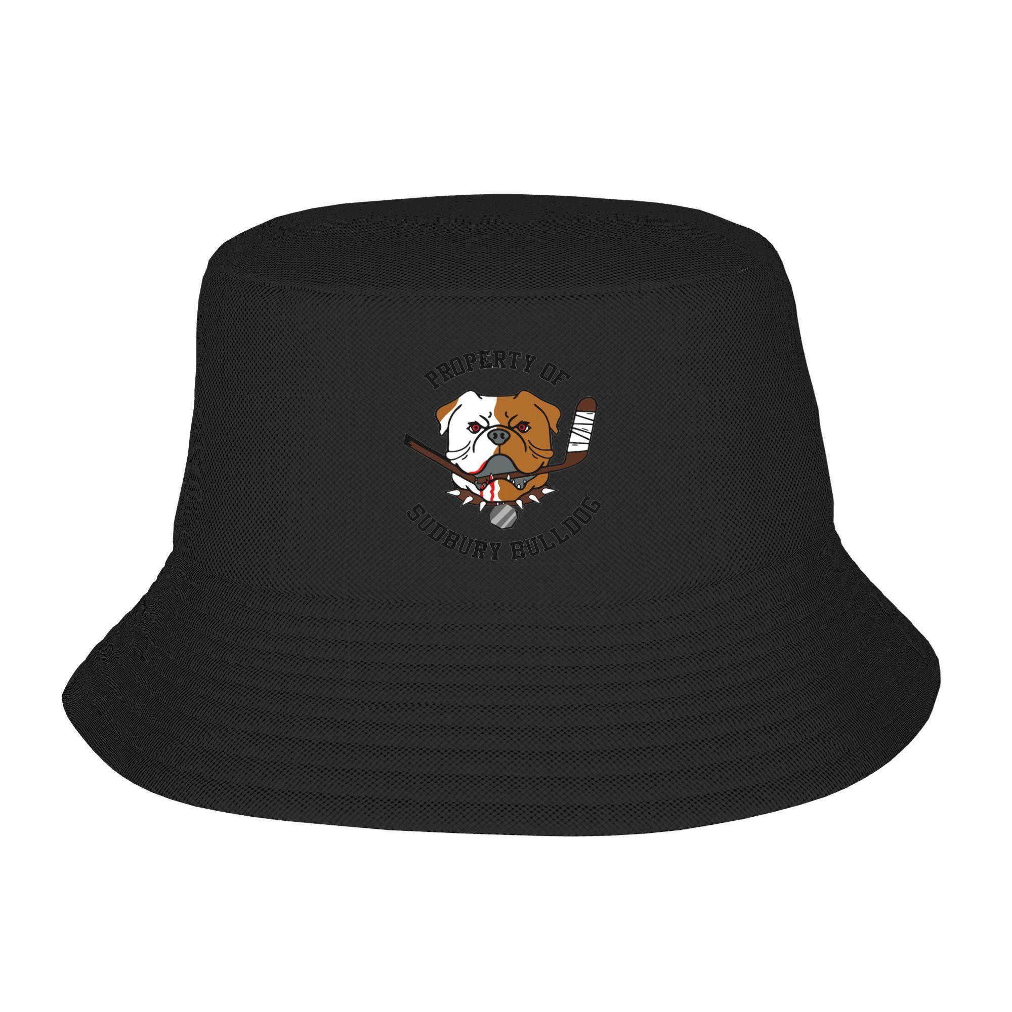 Property of Sudbury Bulldog Letterkenny Bucket Hat Panama Bob Hats Outdoor Reversible For Summer Beach Fishing Fisherman Caps One Size