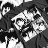 Serial Experiments Lain Tshirt SciFi Anime Print Tshirt Men and Women Summer Pure Cotton Loose Fashion Short Sleeve Top