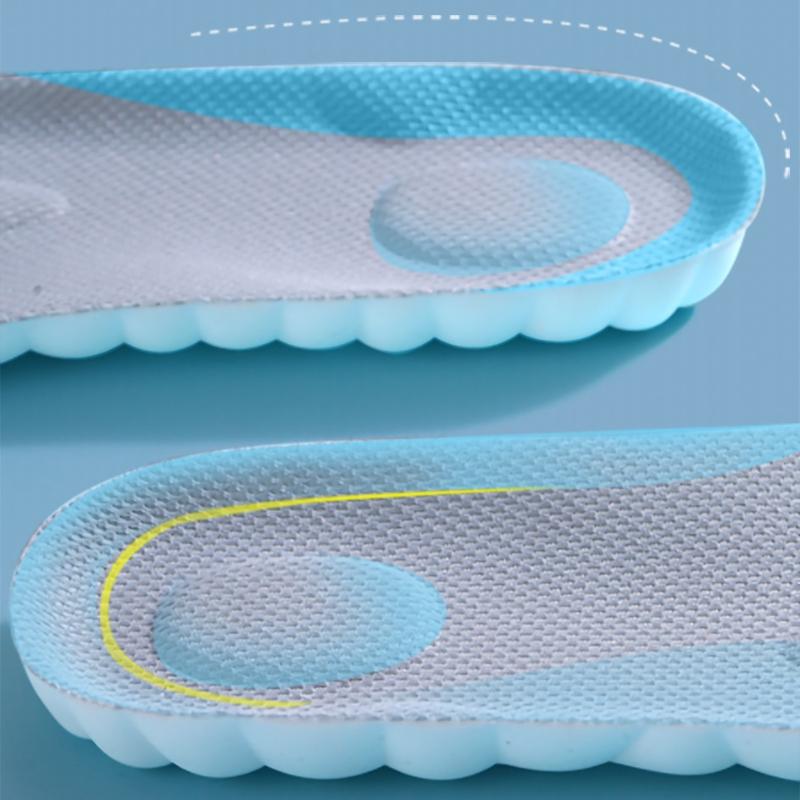 1 Pair Non Slip Insoles Arch Support Shoe Sole Memory Foam Soft Shoes Insole for Men Women Baskets Running Sports Shoe Pads