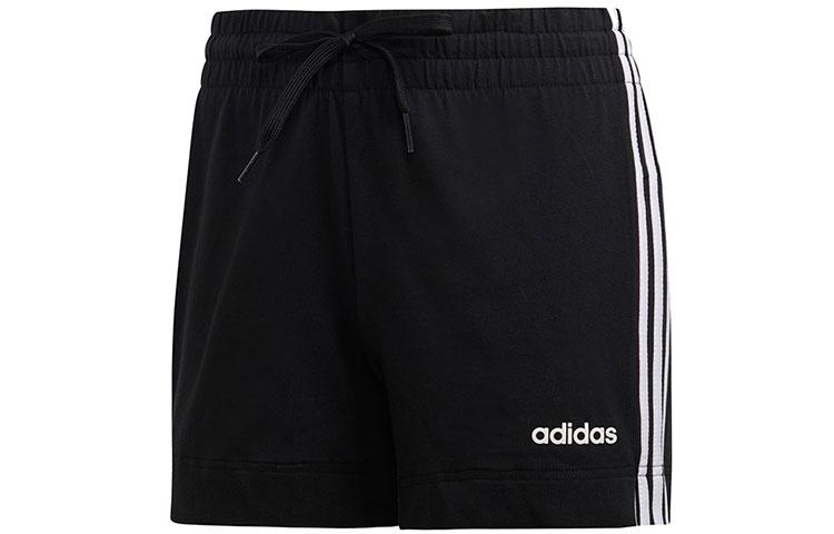 Adidas ESSENTIALS 3 Stripes Casual Shorts Women s Black DP2405 M