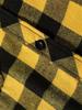 Camicia con Cappuccio a Quadri Rossi e Neri Trendy da Uomo - Capo Esterno Casual a Vestibilità Larga per Primavera & Autunno 2026