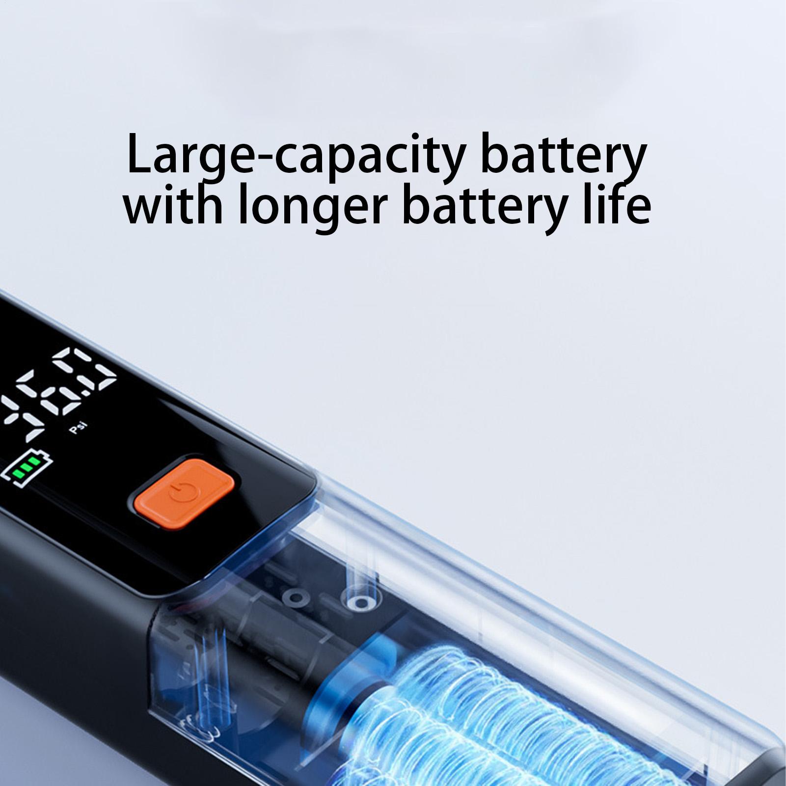 

Car Tire Inflator Electric Auto Shutoff Car Air Inflator With Pressure Gauge Rechargeable Electric Tool Accessories For Vehicle CHINA