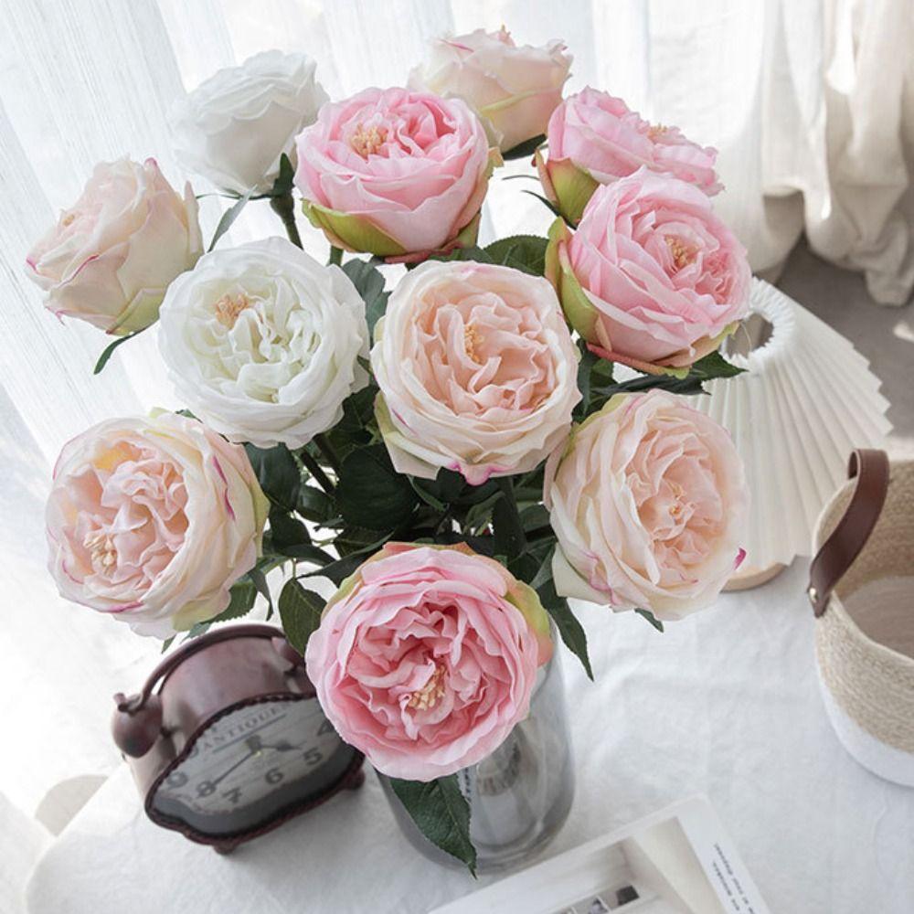 

Wedding Decoration Creative Real Touch Artificial Rose Photography Prop Home Decor Fake Flower