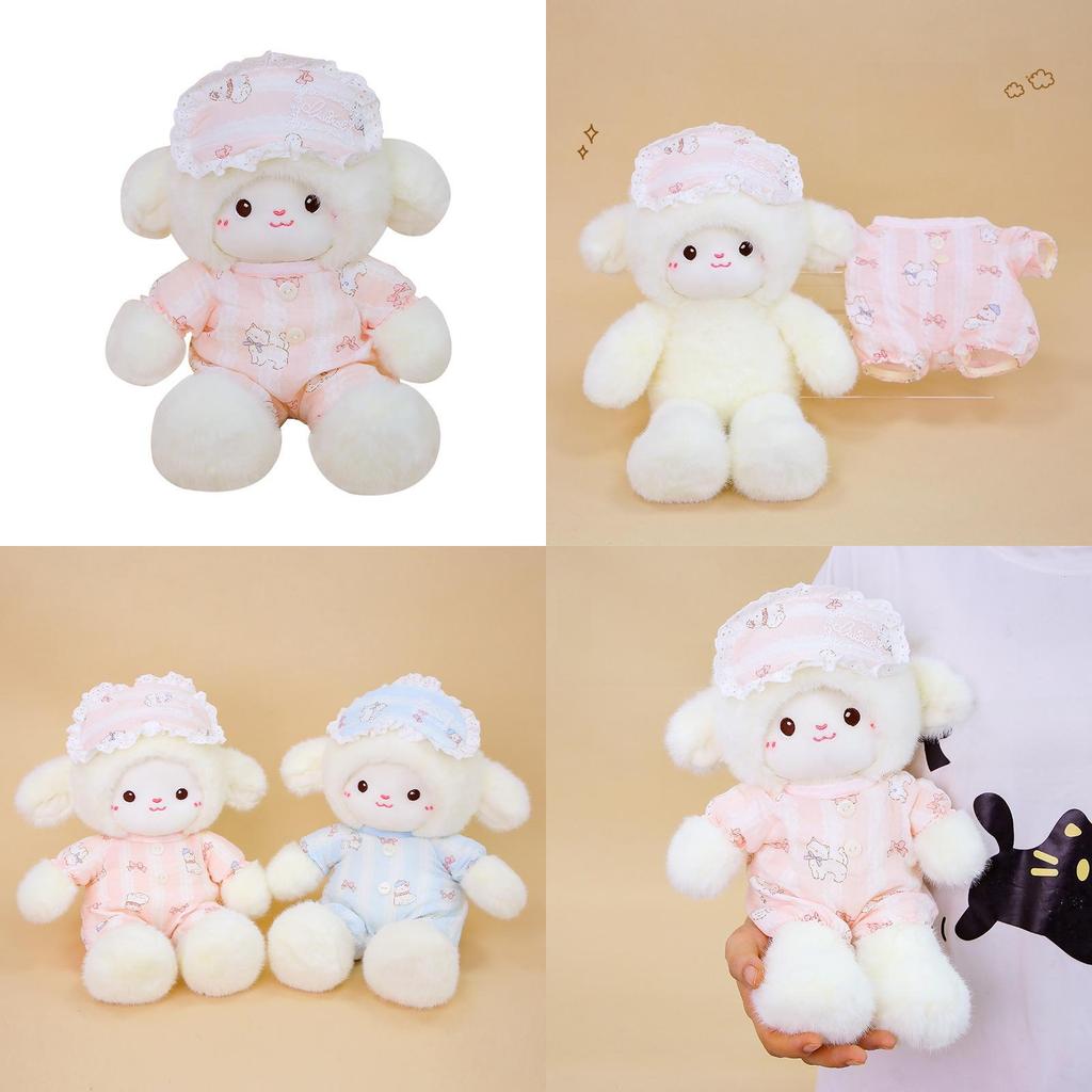 Wear Pajamas Sleep Plush Toy With Foam Beads For Kids Bedtime Gift