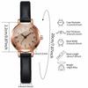 New Ultra-Thin Case Women Quartz Wristwatch Leather Strap Lightweight Wrist Watch Minimalist Watch Women