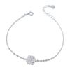 Bracelet Weiheng Argent s925 Style Mori Flocon de Neige - Bijoux Frais et Simples pour Femmes