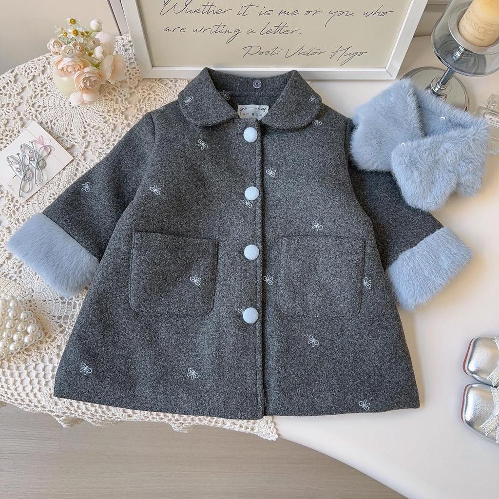 Girls' Korean-Style Winter Coat: New Arrival Thickened Warm Cotton Padded Jacket BWB078