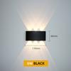 IP65 8W 12W Aluminum LED Wall Lamp Waterproof Outdoor Garden Lights Interior Wall Light for Bedroom Living Room Stairs Lighting