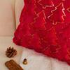 Multipurpose Christmas Pillow Cover Christmas Element Throw Pillows Cover for Home Room Sofa Couch Decoration