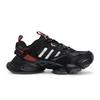 adidas XLG RUNNER DELUXE Antypoślizgowe Odporne na ścieranie Niskie Buty do biegania Unisex Czarny Czerwony Srebrny JQ2974(Zespół80-S-BOX)