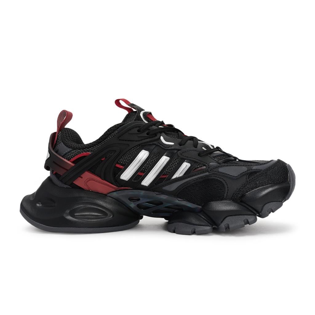 adidas XLG RUNNER DELUXE Antypoślizgowe Odporne na ścieranie Niskie Buty do biegania Unisex Czarny Czerwony Srebrny JQ2974(Zespół80-S-BOX)