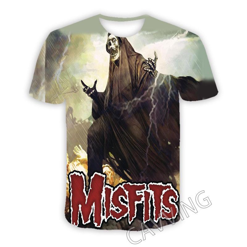 The Misfits Casual 3D Print T Shirt Women Men Summer O-neck Short Sleeve Fashion Tshirt Graphic Tees Cosplay Costume Tees
