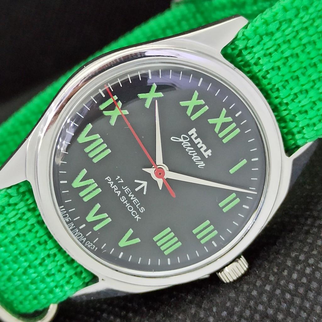 

USED HMT JAWAN INDIAN MENS MECHANICAL WATCH a292725-1 Sku551d-a292725