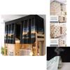 Stylish Dust-proof Bed Curtain Perfect For Upper Bunk Beds In Dormitories