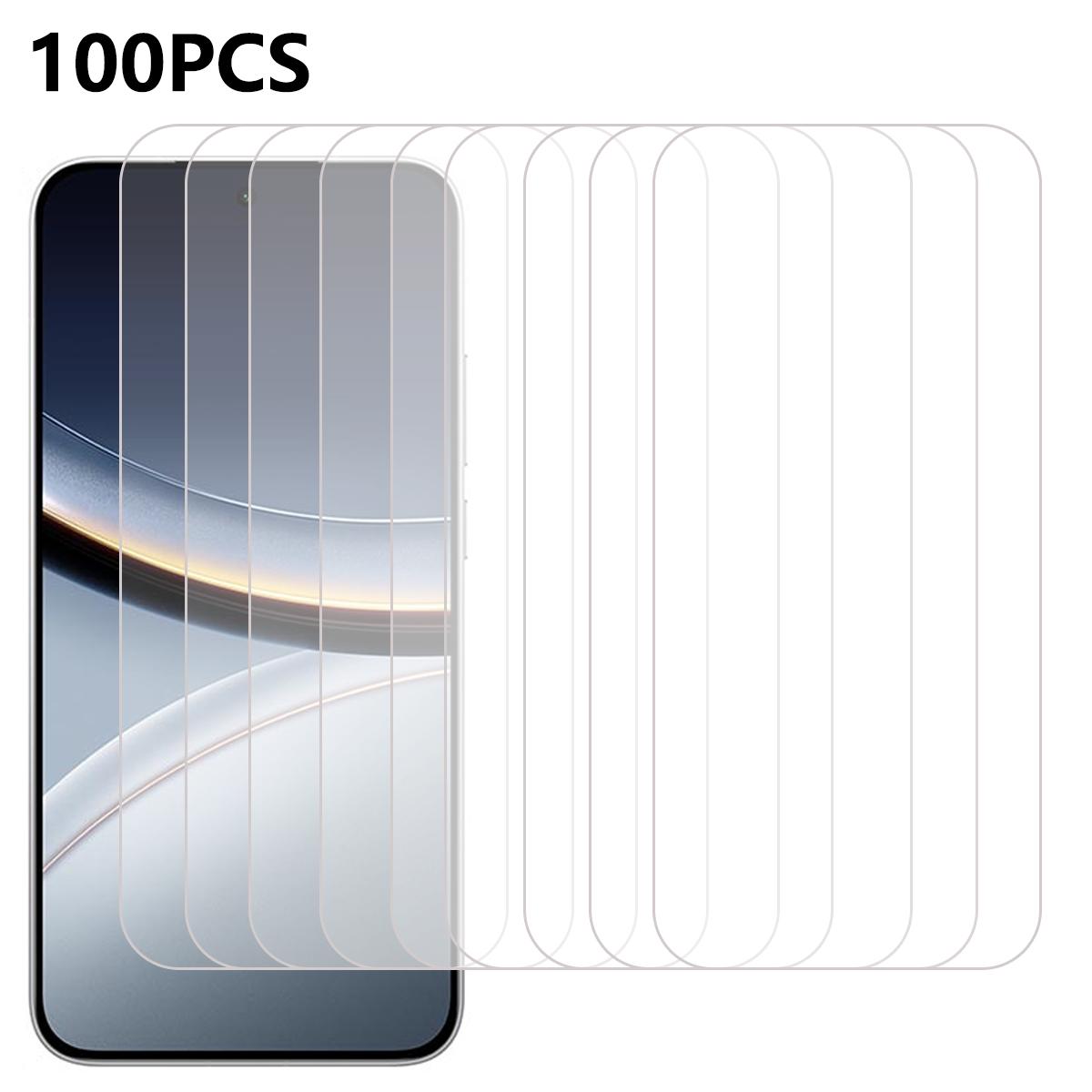 

100 шт. Для Xiaomi Poco F7 5G/Redmi Turbo 4 Pro 5G Защитная пленка для экрана Защита от царапин Закаленное стекло A