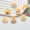 Mini Bear Resin Cake Buttercream Ornaments for DIY Crafts: Hair Clips, Phone Cases, Magnets