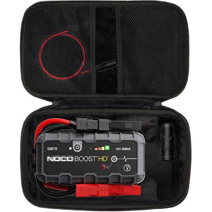 

Защитный чехол из ЭВА, совместимый с литиевыми пусковыми устройствами NOCO Boost HD GB70/Boost X GBX75 UltraSafe, Портативная коробка для хранения пускового устройства