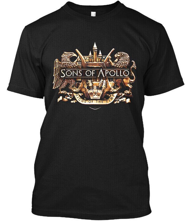 

NEW POPULAR! Sons of Apollo Signs of the Time American Music T-Shirt Tops Tee Size S-4XL M