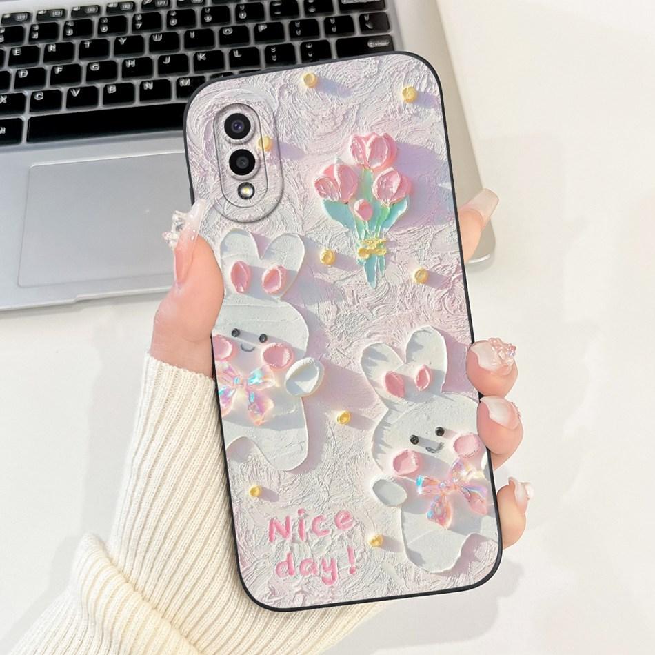 For Samsung Galaxy A02 A02s Phone Case Samsung A02 A02S SM-A025F A022G Elegant Floral Printing Soft Silicone Shockproof Cases