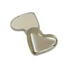 Zinc Zinc Alloy Heart Shape Makeup Mirror Mini Pocket Rotating Mirror Portable Mirror  Student Use