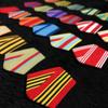 Soviet Medals: Aluminum Hanging Plates with Colored Ribbon & Brooch Accessories