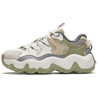 Starburst Trendy Comfortable Non-Slip Wear-Resistant Low-Top Casual Shoes Women Sneakers White Green 922448802-4