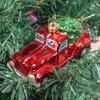 Hand-blown Glass Christmas Truck Decorations, Christmas Tree Ornaments, Hanging Ornaments, Trucks/cars