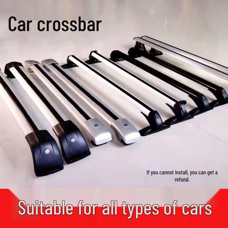 Lockable, No-Drill Roof Rack Crossbar for All Cars, SUVs, and Sedans