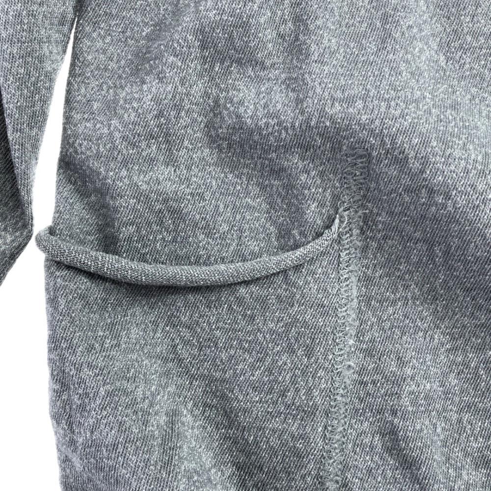 kolor Made in Japan Wool Blend cut off Knit jacket 1 gray cardigan Men's Used