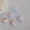 100Pcs Cute Cake Strawberry Bear Resin Cabochon Scrapbooking for Phone Decoration Craft DIY Jewelry Making Dollhouse Accessories
