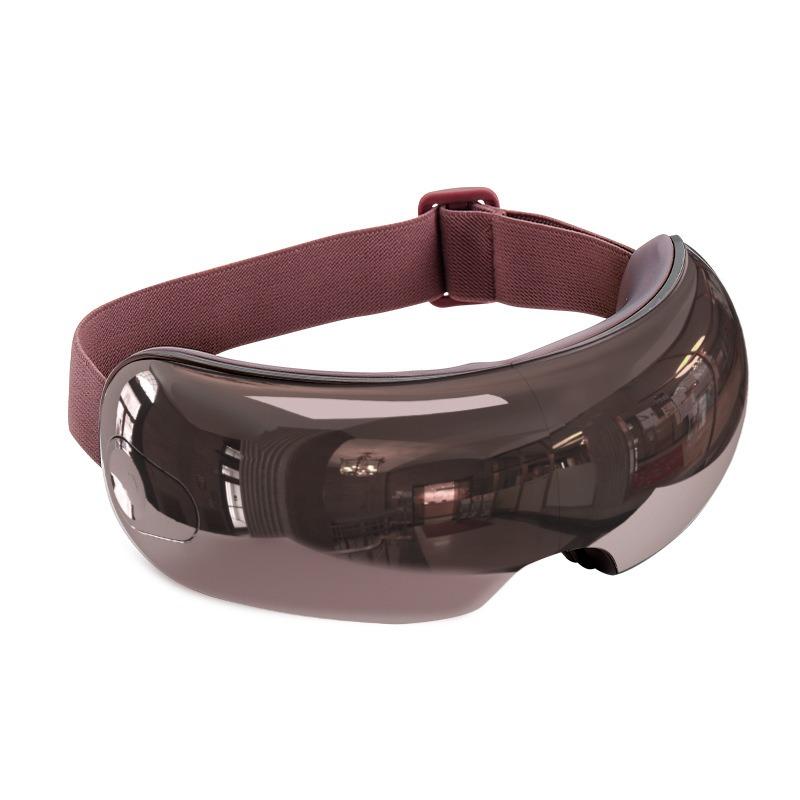 

Многофункциональный массажер для глаз, Массаж воздушными подушками, Горячий компресс, Маска для глаз, Bluetooth Интеллектуальное голосовое устройство для защиты глаз с домашней визуализацией фиолетовый