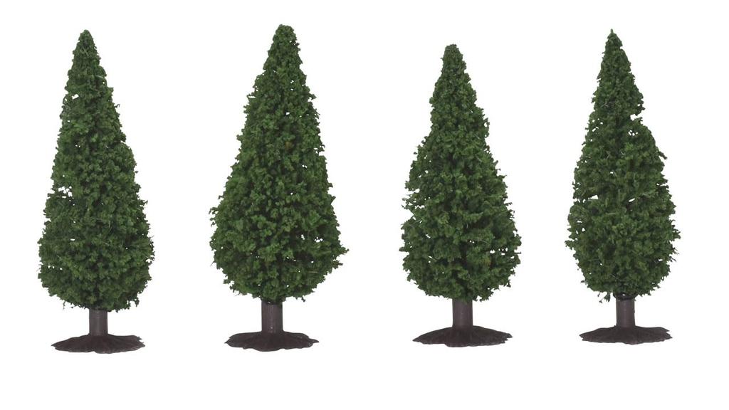 Tomytec TOMIX N gauge miscellaneous trees large set of 4 diorama supplies 8205