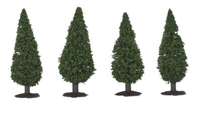 TOMYTEC TOMIX N ölçeği çeşitli ağaçlar büyük set 4 adet diorama malzemeleri 8205