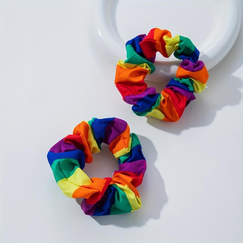 Ladies' Fashionable and Simple Rainbow Hair Bands