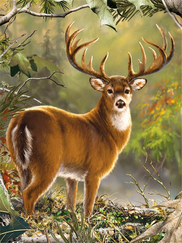 5D Diamond Painting Deer Picture Of Rhinestone New Arrival Diamond Embroidery Animal Diamond Mosaic Handicraft Home Decor