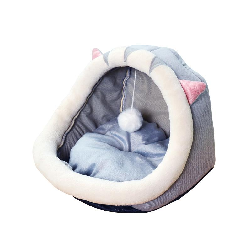 Cat House for All Seasons Cat House  Semi-enclosed Cat House  Cat Bed and Dog Bed  Keeping Pets Warm In Winter