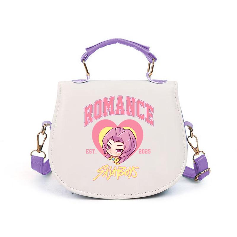Kpop Animation Cartoon Printing Korean Version Of The Trend Handbag Multi-Function Portable Shoulder Messenger Bag
