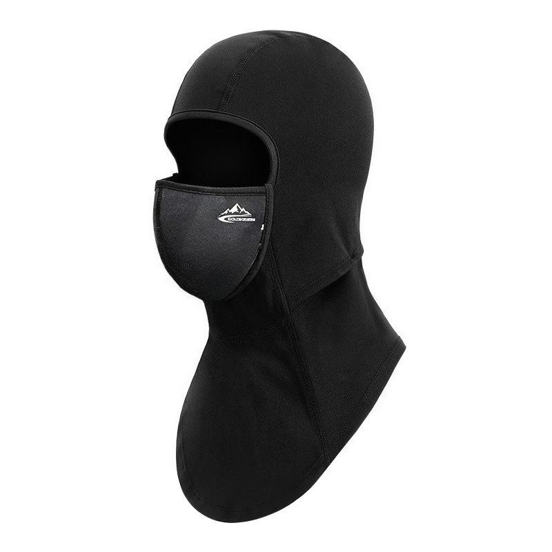 Magnetic Balaclava Fleece Thermal Winter Face Mask Windproof Neck Gaiter with Face Cover for Cold Weather Cycling Riding