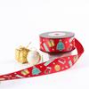 10 Yards/Roll Christmas Series Ribbon Christmas Printed Fabric Craft Ribbon  For Gift Wrapping