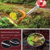 Durable Stainless Steel Crab Tongs Non Slip Serrated Edge Seafood Clip for Home Restaurant Lobster Eel Cracking Use