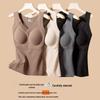 Graphene Thermal Vest for Women: Autumn/Winter 8803 with Thick Chest Pads & Fixed Cup