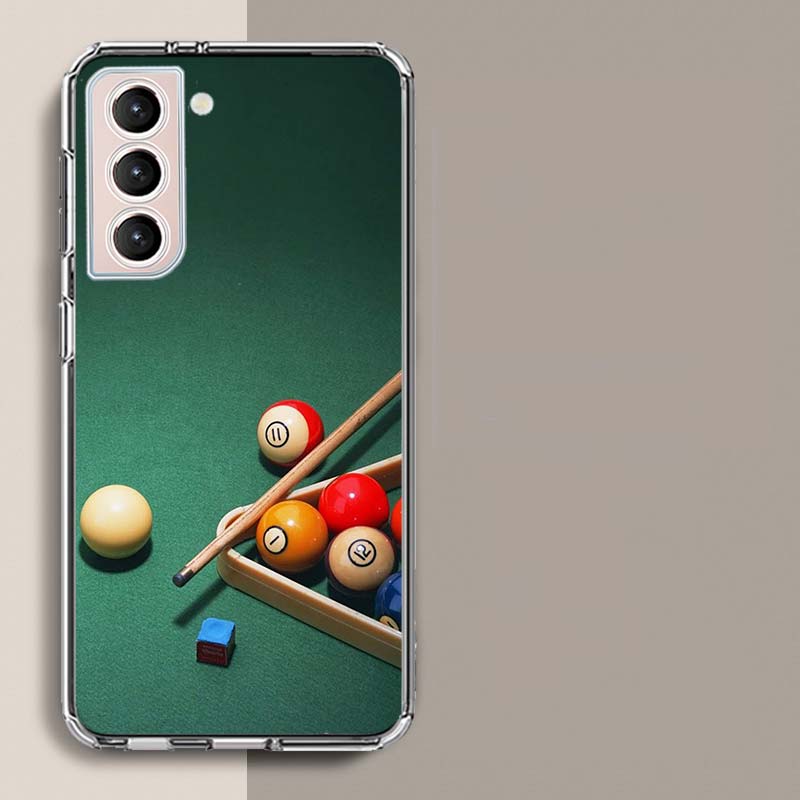 Billiards Table Party Poster Phone Case for Samsung A16 A17 A26 A36 A56 A57 A55 A54 A37 A15 A25 A35 A14 A24 A34 Galaxy Note 20 1
